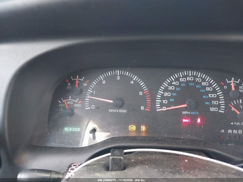 2001 Dodge Ram 1500 St VIN: 1B7HF13Y21J539580 Lot: 43660275