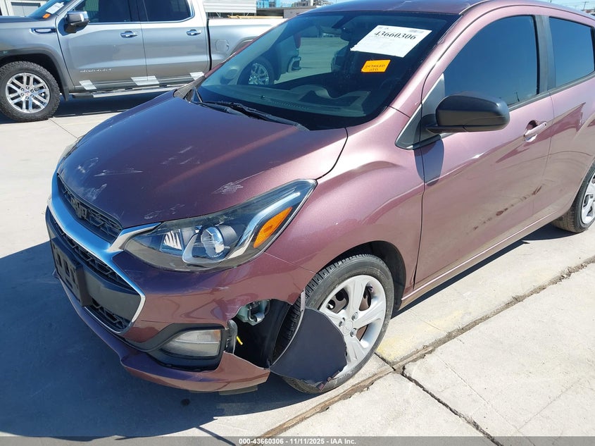 2019 Chevrolet Spark Ls Cvt VIN: KL8CB6SA6KC707243 Lot: 43660306