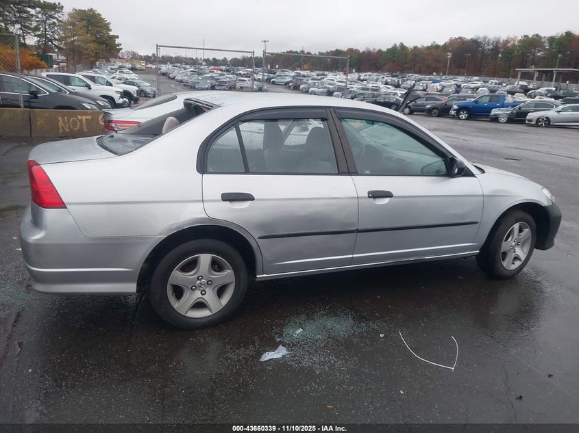 2004 Honda Civic Vp VIN: 2HGES16354H562583 Lot: 43660339