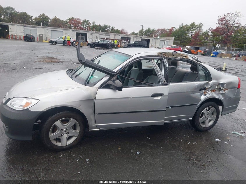 2004 Honda Civic Vp VIN: 2HGES16354H562583 Lot: 43660339