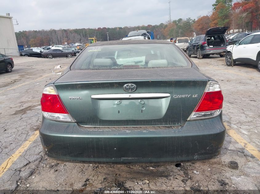 2005 Toyota Camry Le VIN: 4T1BE30K25U023935 Lot: 43660365