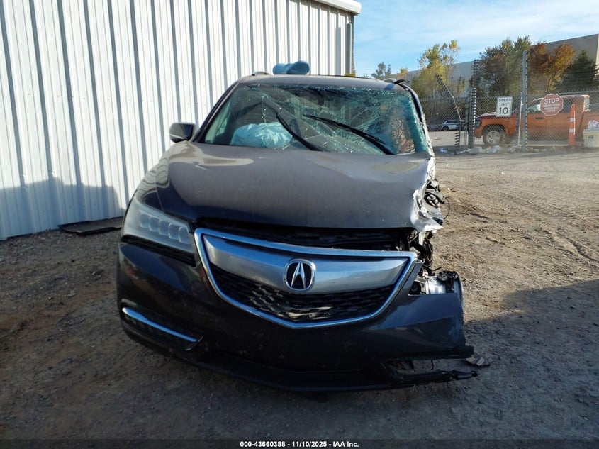 2014 Acura Mdx VIN: 5FRYD4H24EB017735 Lot: 43660388