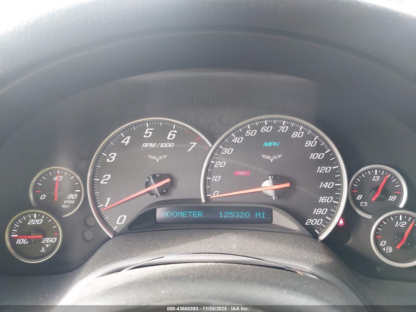 2005 Chevrolet Corvette VIN: 1G1YY24U255119756 Lot: 43660393