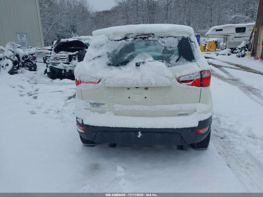 2021 FORD ECOSPORT S - MAJ6S3FL4MC406784