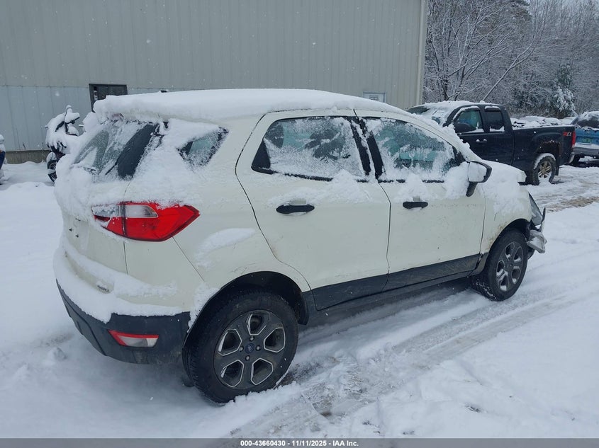2021 FORD ECOSPORT S - MAJ6S3FL4MC406784