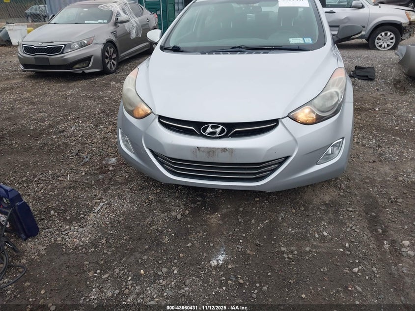 2013 HYUNDAI ELANTRA LIMITED KMHDH4AE7DU722006