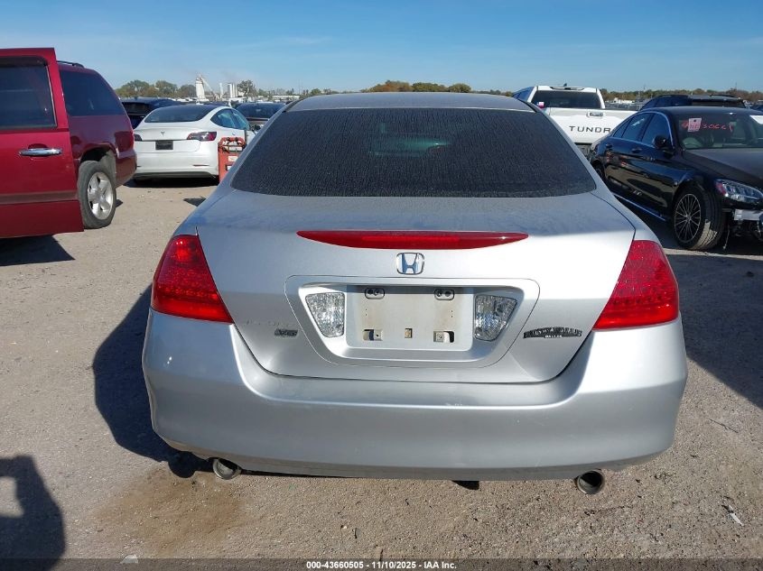 2007 Honda Accord 3.0 Lx VIN: 1HGCM66307A005162 Lot: 43660505
