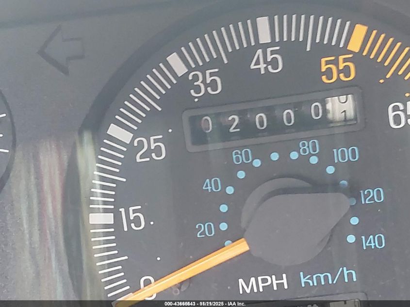 1991 Ford Aerostar VIN: 1FMDA31UXMZB40491 Lot: 43660543