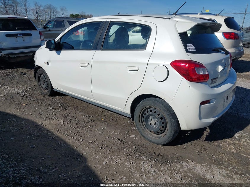 2018 MITSUBISHI MIRAGE ES - ML32A3HJ6JH003687