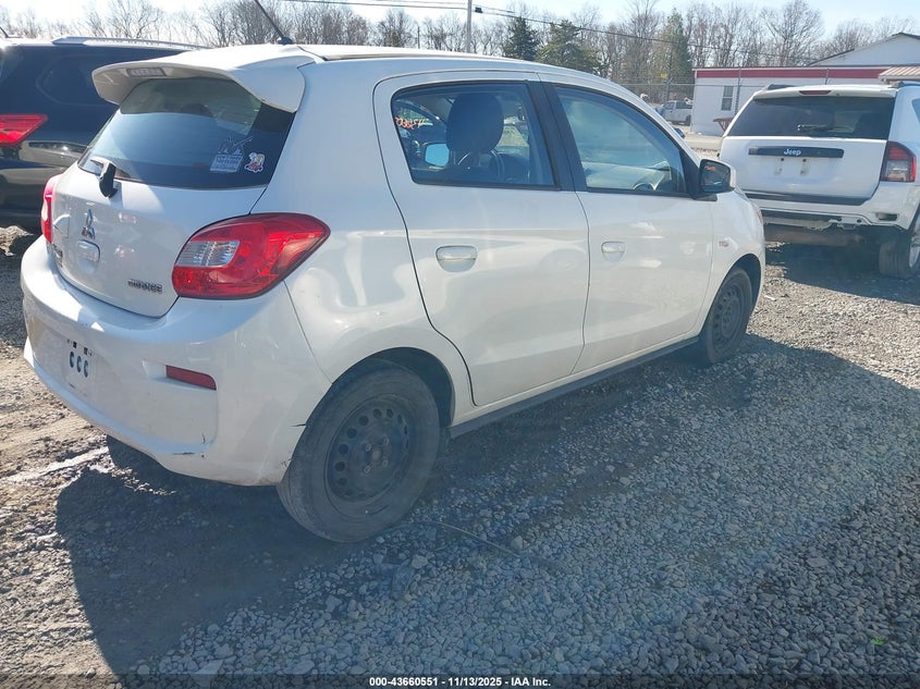 2018 MITSUBISHI MIRAGE ES - ML32A3HJ6JH003687