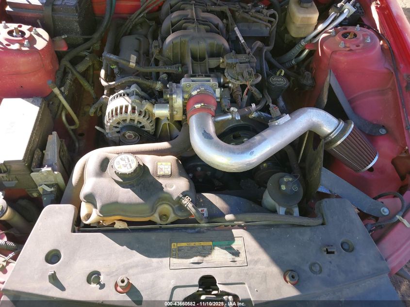 2008 Ford Mustang V6 Deluxe/V6 Premium VIN: 1ZVHT80N285182039 Lot: 43660582