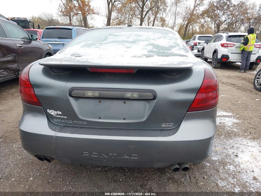 2005 Pontiac Grand Prix Gtp VIN: 2G2WR544351209839 Lot: 43660656