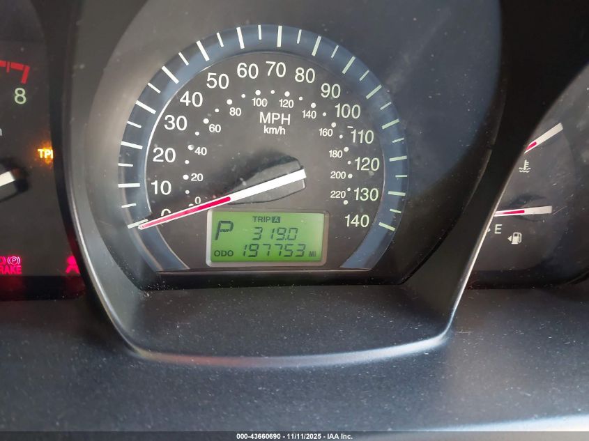 2008 Kia Spectra Ex VIN: KNAFE121085540287 Lot: 43660690