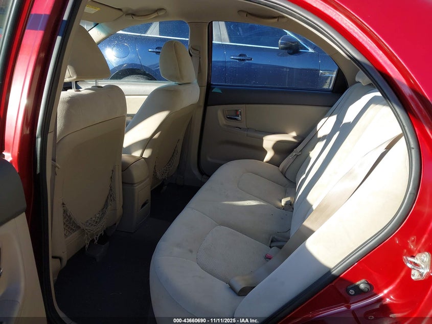 2008 Kia Spectra Ex VIN: KNAFE121085540287 Lot: 43660690