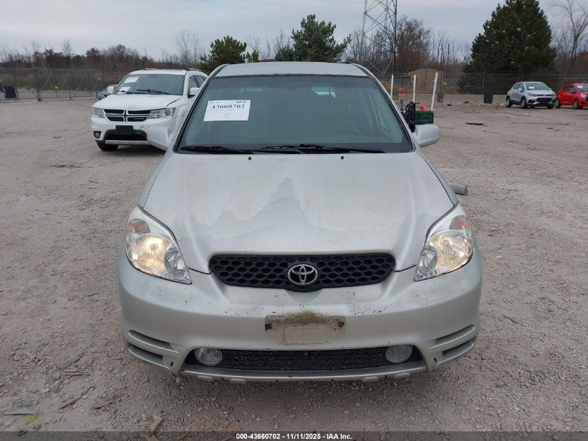2003 Toyota Matrix Xr VIN: 2T1KR32EX3C025166 Lot: 43660702