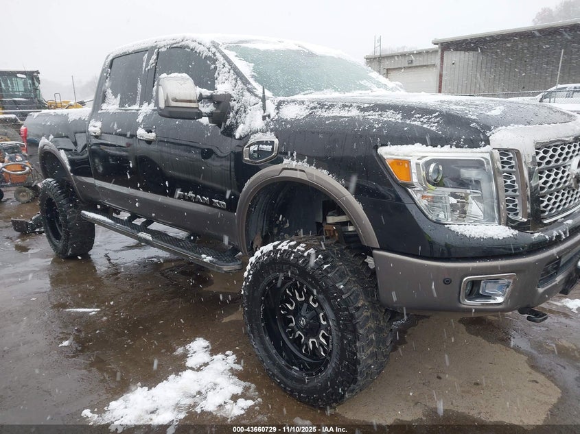 NISSAN TITAN PLATINUM RESERVE DIESEL