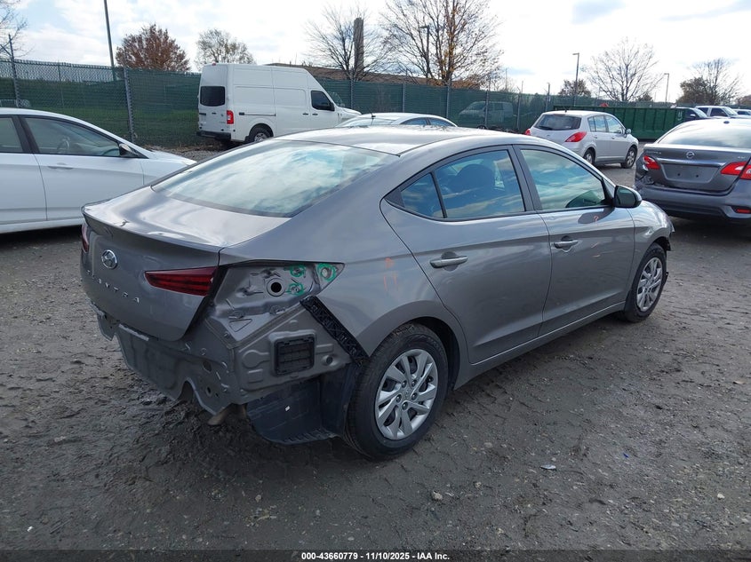2020 HYUNDAI ELANTRA SE - KMHD74LF0LU070563