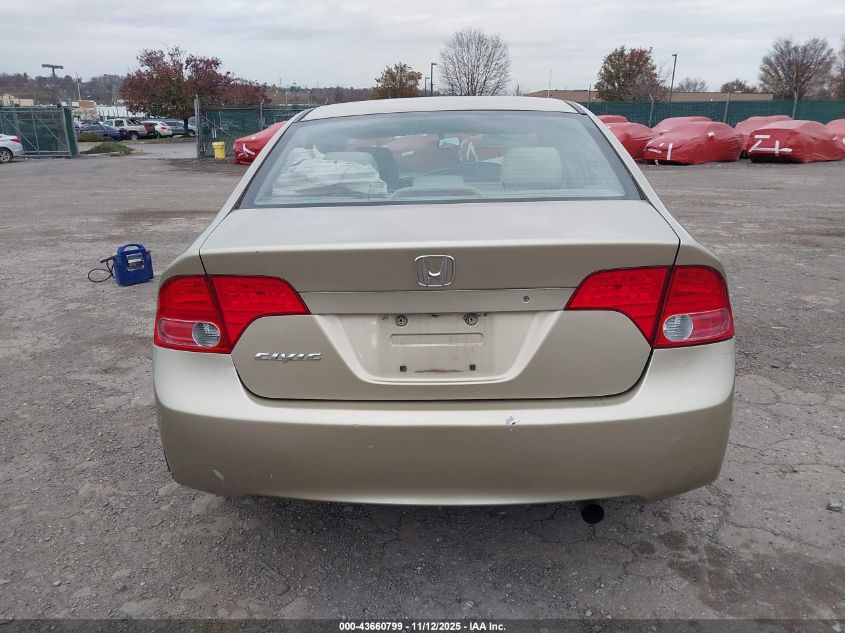 2007 Honda Civic Lx VIN: 1HGFA165X7L067537 Lot: 43660799