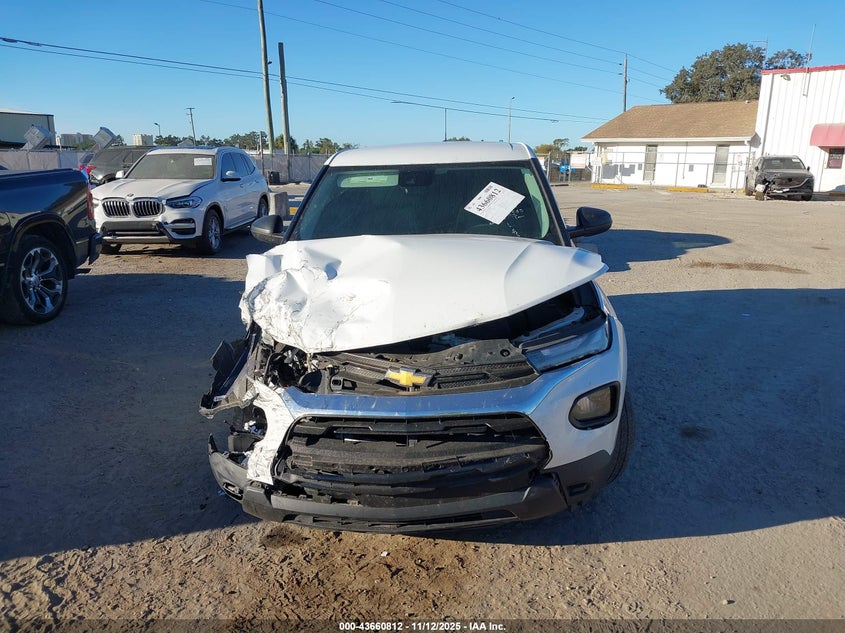 2021 Chevrolet Trailblazer Fwd Ls VIN: KL79MMS26MB100841 Lot: 43660812