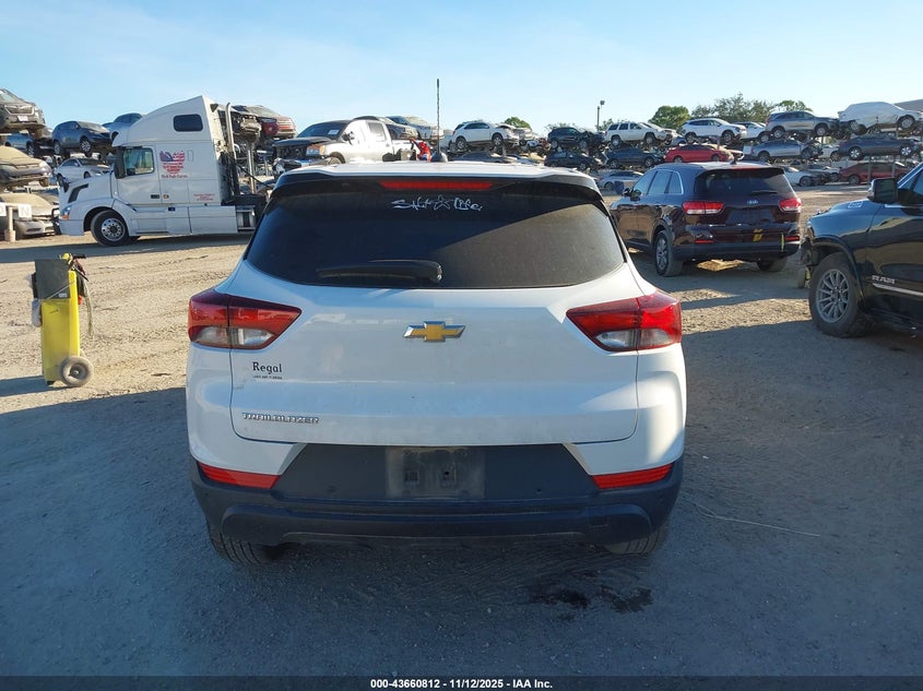 2021 Chevrolet Trailblazer Fwd Ls VIN: KL79MMS26MB100841 Lot: 43660812