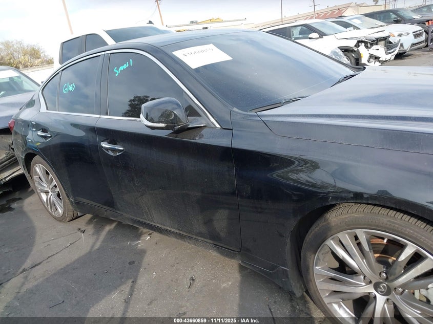 2021 Infiniti Q50 Sensory VIN: JN1EV7CP0MM704337 Lot: 43660859