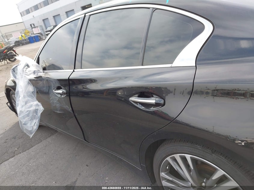 2021 Infiniti Q50 Sensory VIN: JN1EV7CP0MM704337 Lot: 43660859