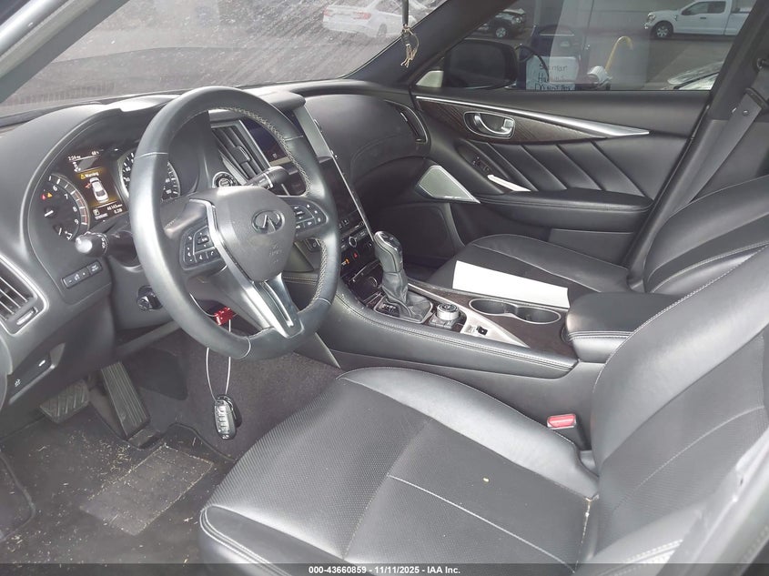 2021 Infiniti Q50 Sensory VIN: JN1EV7CP0MM704337 Lot: 43660859