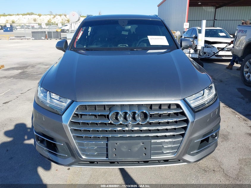 2017 Audi Q7 3.0T Premium VIN: WA1VAAF75HD054907 Lot: 43660901
