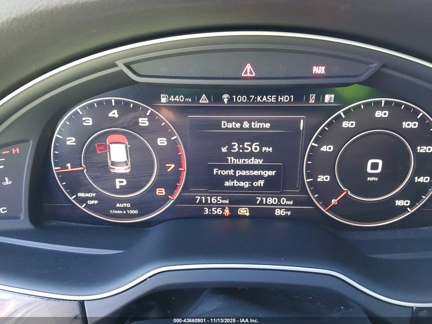 2017 Audi Q7 3.0T Premium VIN: WA1VAAF75HD054907 Lot: 43660901