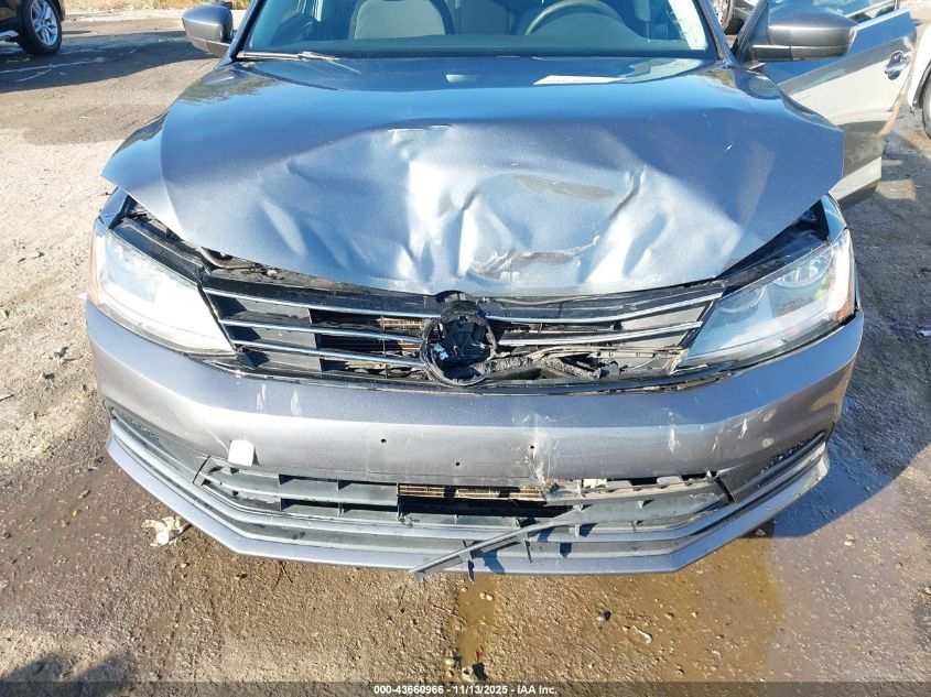 2017 Volkswagen Jetta 1.4T S VIN: 3VW2B7AJ3HM392903 Lot: 43660966