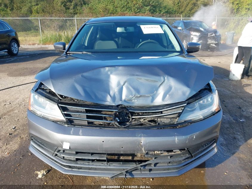 2017 Volkswagen Jetta 1.4T S VIN: 3VW2B7AJ3HM392903 Lot: 43660966