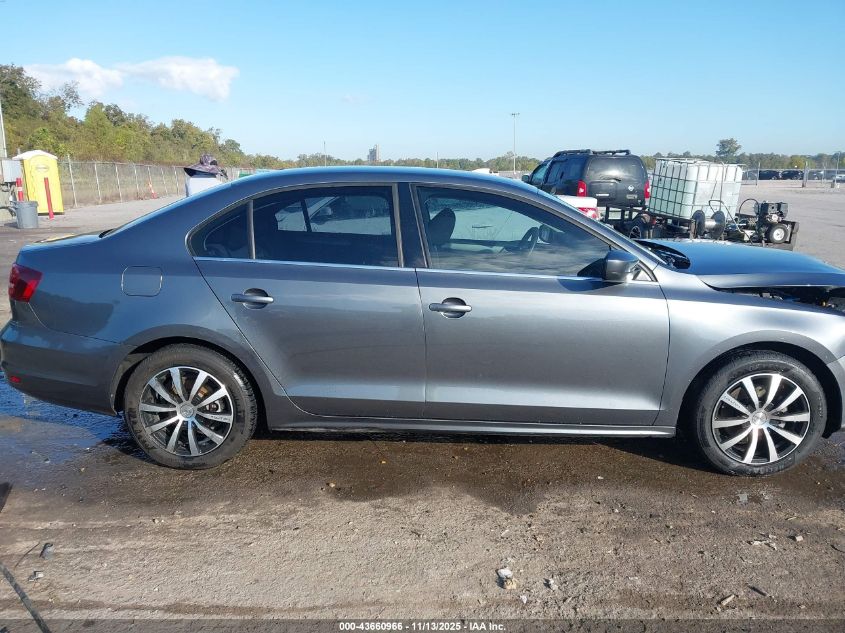 2017 Volkswagen Jetta 1.4T S VIN: 3VW2B7AJ3HM392903 Lot: 43660966