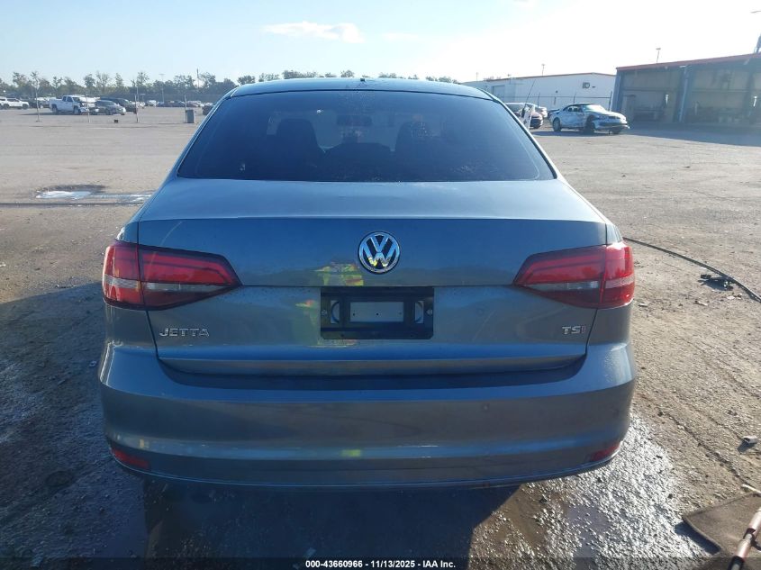 2017 Volkswagen Jetta 1.4T S VIN: 3VW2B7AJ3HM392903 Lot: 43660966