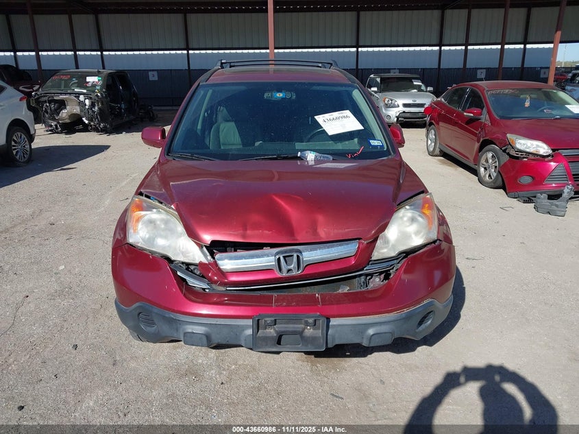 2008 Honda Cr-V Ex-L VIN: JHLRE38768C052855 Lot: 43660986