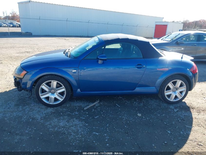 2003 Audi Tt 1.8L VIN: TRUTC28N431018179 Lot: 43661018