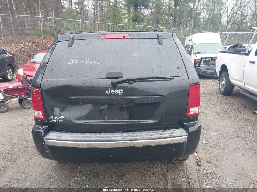 2006 Jeep Grand Cherokee Limited VIN: 1J8HR58N96C287232 Lot: 43661061