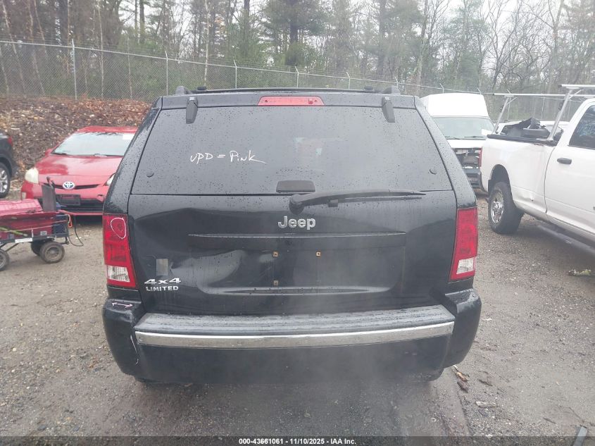 2006 Jeep Grand Cherokee Limited VIN: 1J8HR58N96C287232 Lot: 43661061