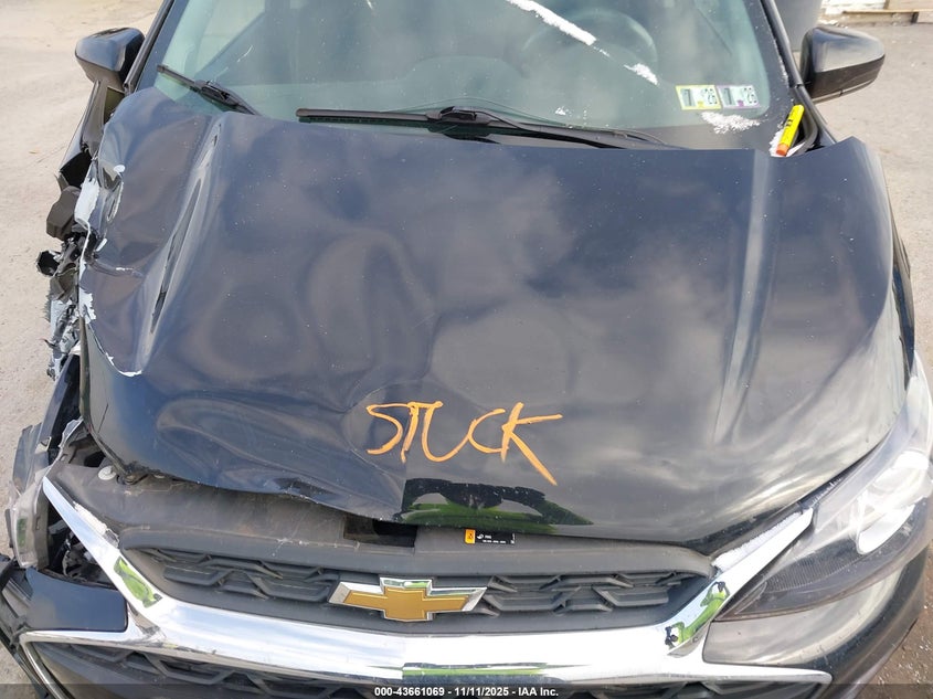 2021 Chevrolet Spark Fwd 1Lt Automatic VIN: KL8CD6SA3MC744778 Lot: 43661069