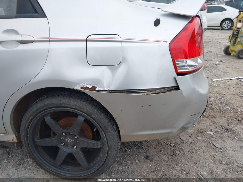 2008 Kia Spectra Ex VIN: KNAFE121585492009 Lot: 43661076