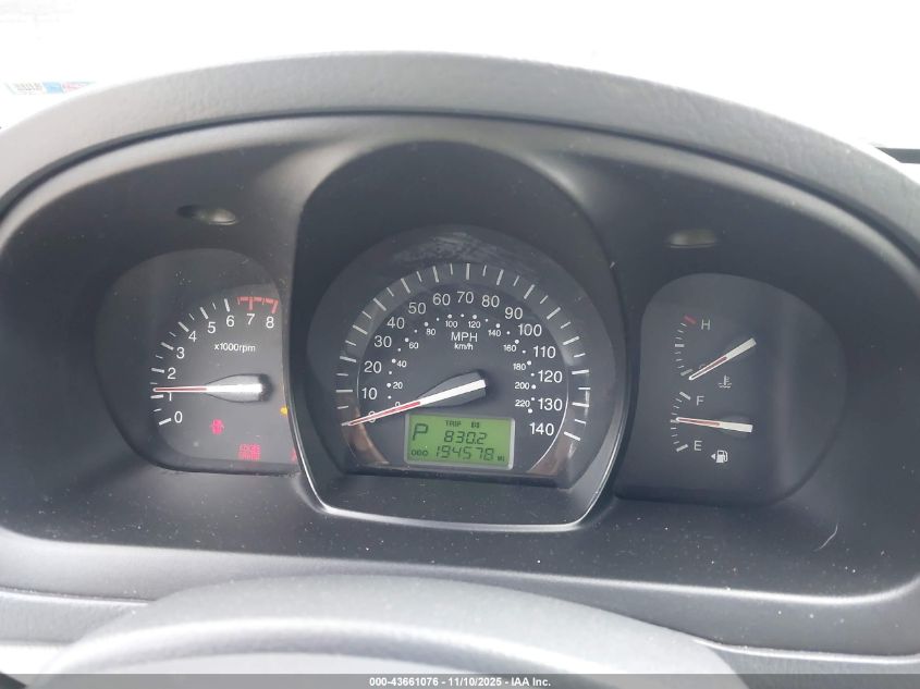 2008 Kia Spectra Ex VIN: KNAFE121585492009 Lot: 43661076