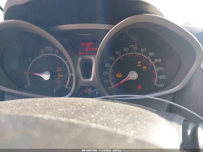 2013 Ford Fiesta Se VIN: 3FADP4BJ8DM146178 Lot: 43661090