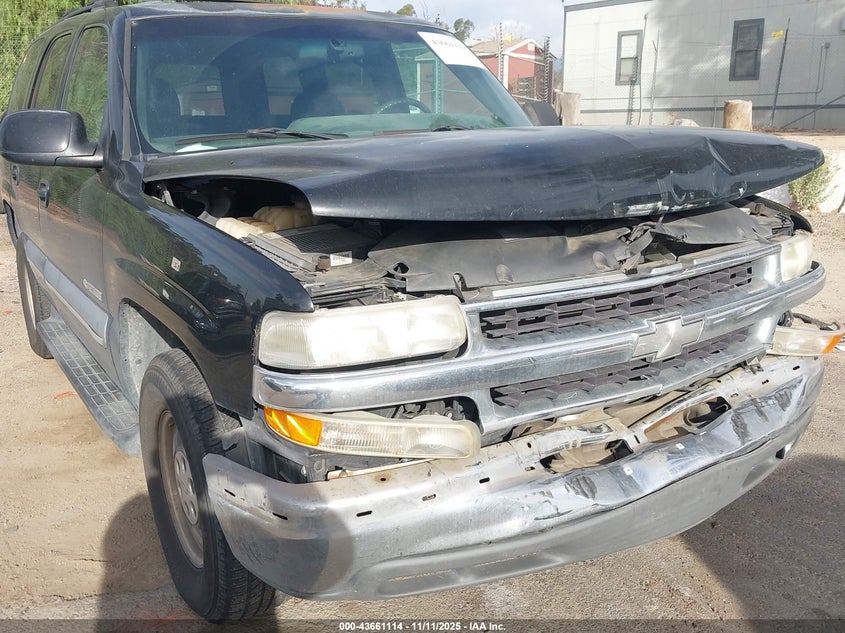 2002 Chevrolet Tahoe Ls VIN: 1GNEC13T92R165091 Lot: 43661114