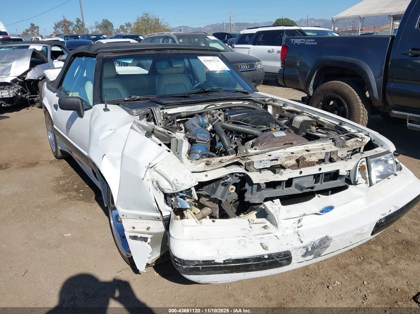 1988 Ford Mustang Lx VIN: 1FABP44E7JF282630 Lot: 43661120