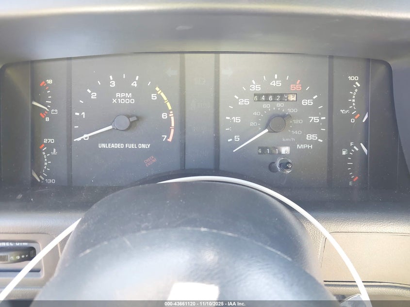 1988 Ford Mustang Lx VIN: 1FABP44E7JF282630 Lot: 43661120