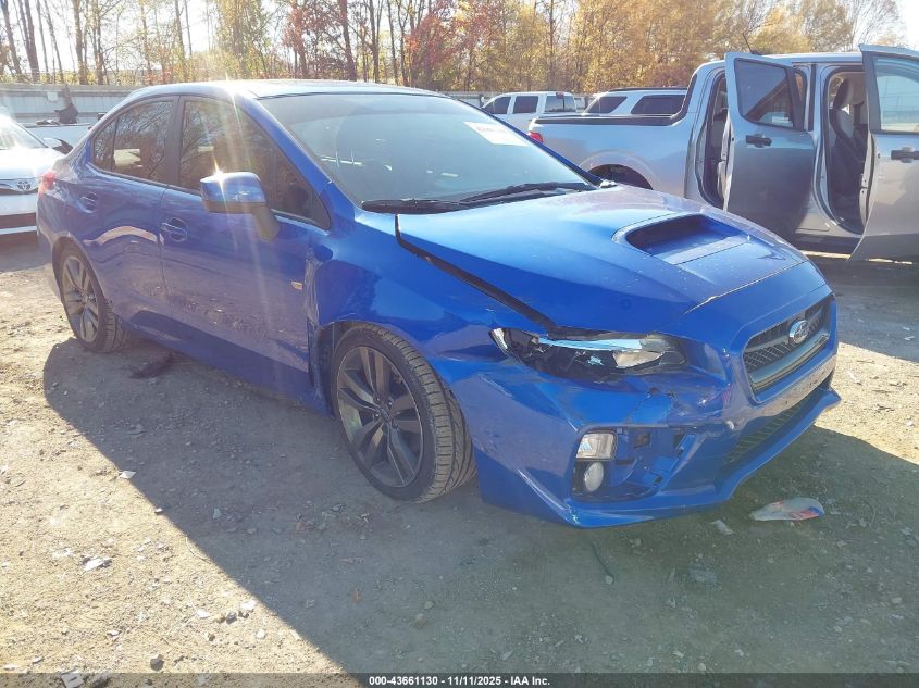 2016 Subaru Wrx Premium VIN: JF1VA1E67G9810887 Lot: 43661130
