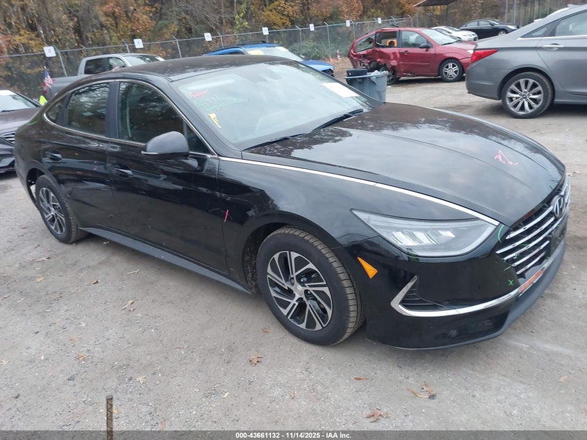 2020 HYUNDAI SONATA HYBRID BLUE - KMHL24JJ7LA015756