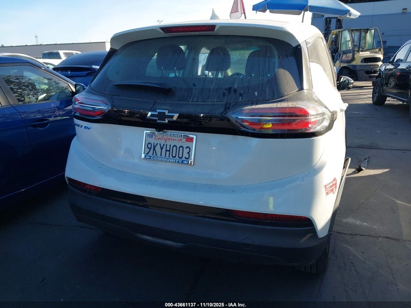 2023 Chevrolet Bolt Ev Fwd 1Lt VIN: 1G1FW6S08P4114722 Lot: 43661137