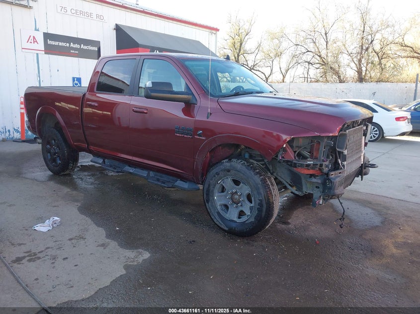 3C6UR5FL7JG187795 2018 Ram 2500 Laramie 4X4 6'4 Box auction photo 1
