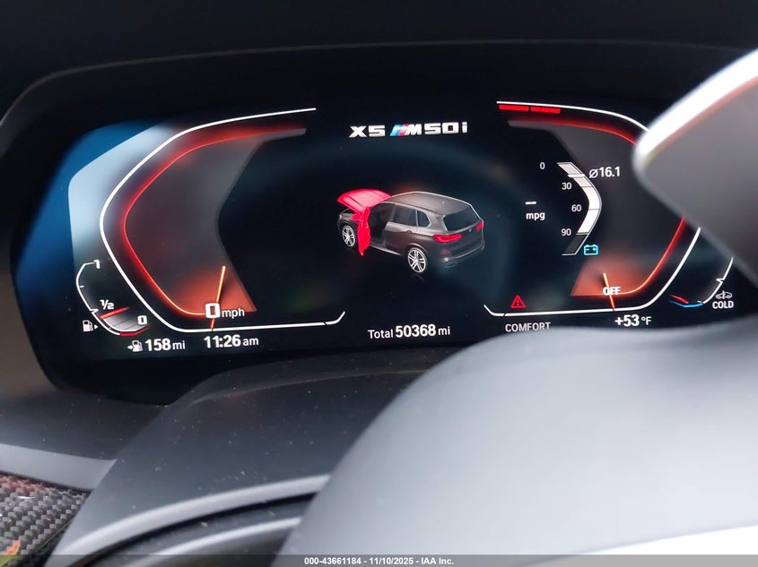 2021 BMW X5 M50I - 5UXJU4C02M9E19045