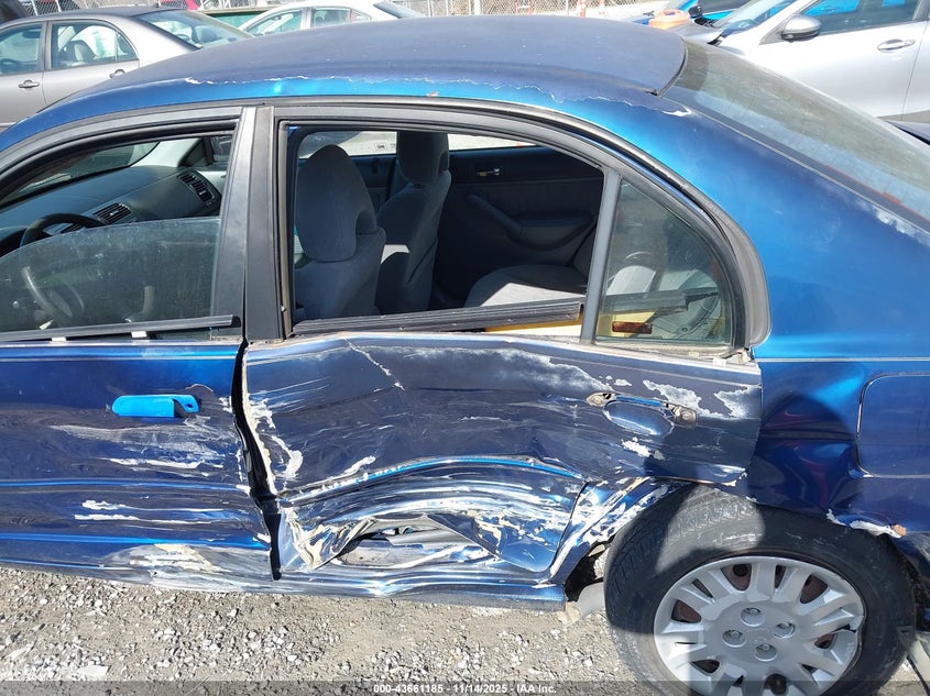 2004 Honda Civic Lx VIN: 2HGES16544H503445 Lot: 43661185